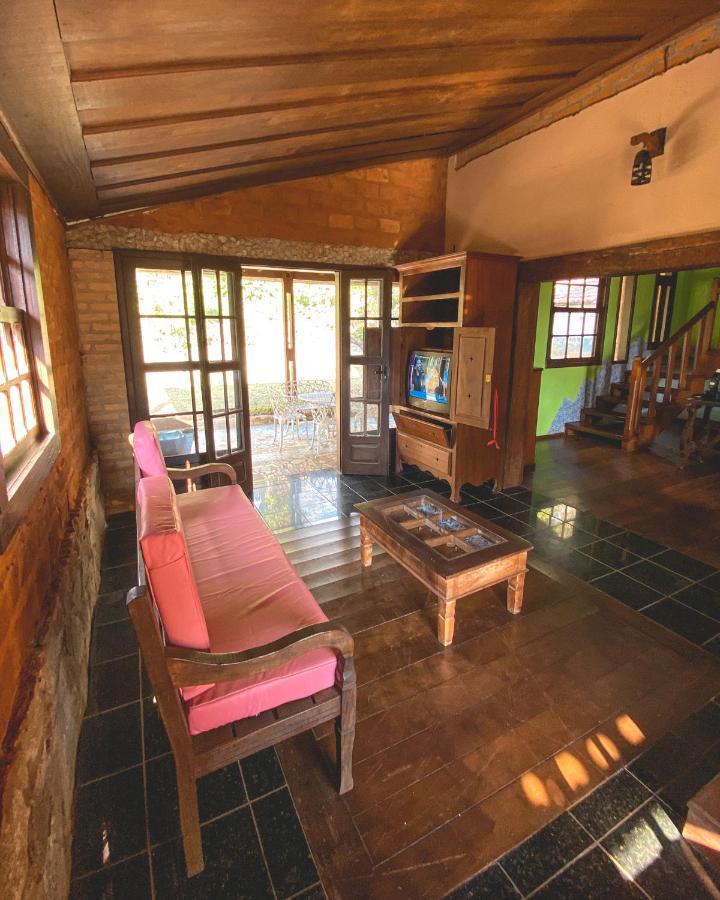 Em Tiradentes, Minas Gerais, Casa Tipica E Espacosa Em Terreno Arborizado Экстерьер фото